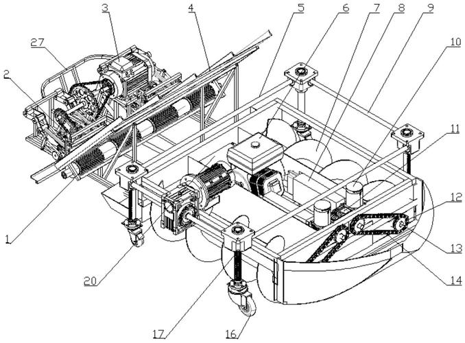 螺旋行走式插秧機與泥地打樁機 兩項創(chuàng)新農(nóng)業(yè)與工程機械專利的探索